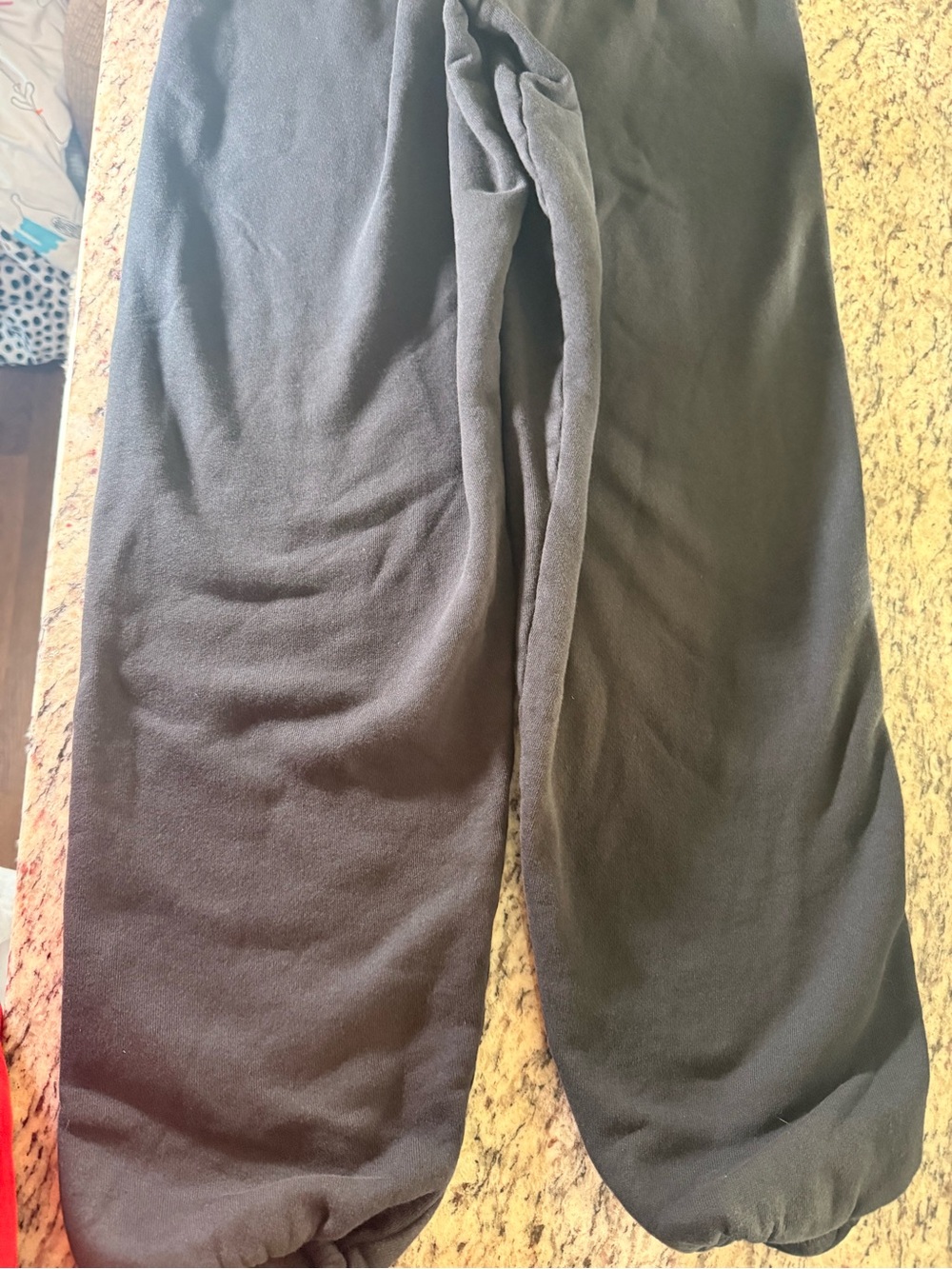 ♡ Joah Brown Oversized Jogger Black French Terry - Picture 15 of 15